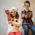 thumbnail image 3 of Projector Flashlights for Kids - Slide Projector Flashlight Story Projection Torch - Early Learning Educational Toy with Christmas Designs (Red), 3 of 5