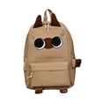 thumbnail image 3 of Mochila escolar ligera y bonita para viajes, ideal para cumpleaños y senderismo. Caqui, 3 of 9