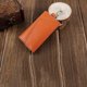 thumbnail image 4 of Funda de Cuero KAIYANG para llave de coche con 6 ganchos y Cierre a presión color naranja, 4 of 5