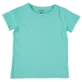 thumbnail image 2 of Pink Angel Girls' Tees, 8-Pack 100% Cotton Plain Solid Color Girls Tee Shirts, Size 5/6, 2 of 6