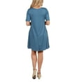 thumbnail image 2 of 24/7 Maternity Pocket Mini Dress, 2 of 3