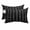 Black, variant on Black Striped Outdoor Pillows for Chaise Lounge Chair Waterproof Lumbar Pillows with Insert&Adjustable Strap Beach Headrest Pillow Modern Abstract Art Geometric Stripes Pillow for Patio Pool 11"x16"