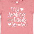thumbnail image 4 of Inktastic Mommy and Daddy Love Me Valentine Boys or Girls Baby T-Shirt, 4 of 5