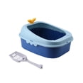 thumbnail image 4 of Bandeja de arena para gatos Salvador semicerrado a prueba de salpicaduras Azul S, 4 of 9