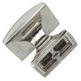 thumbnail image 3 of GlideRite 1-1/4 in. Domed Convex Square Cabinet Knob, Satin Nickel, 3 of 5