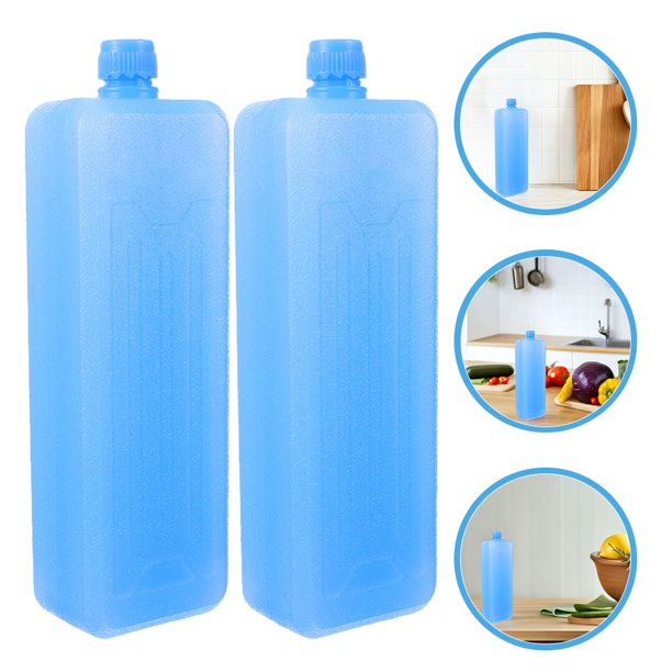 SWETRACE 4Ud Bolsas De Hielo Reutilizables Para Enfriadores Portátiles Color Azul Y Energético