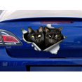 thumbnail image 2 of GHSDFBB Black car Decal, Black cat Sticker, cat Couple Decal Sticker for Cars, Windows, Walls, Fridge, 11 Inch, 2 of 2