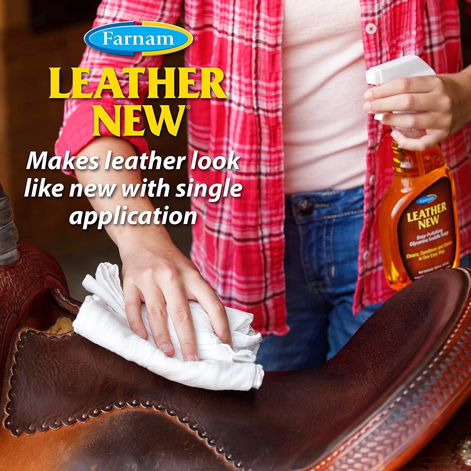 Leather Cleaner Kit - 30 Leather Wipes and Microfiber Cloth