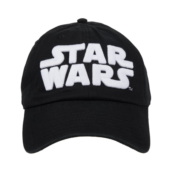 Star Wars Logo Black Adjustable Cap