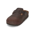 thumbnail image 5 of Zuecos Boston de Birkenstock para hombre, con plantilla suave, color marrón, 9 m, EE. UU., 5 of 5