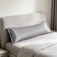 thumbnail image 4 of Funda de Almohada Larga de Satén, Impermeable, con Tejido de Seda Helada: Suave, Transpirable y a Prueba de Fugas para Dormir, Parejas, Dormitorio y Descanso En Casa., 4 of 6