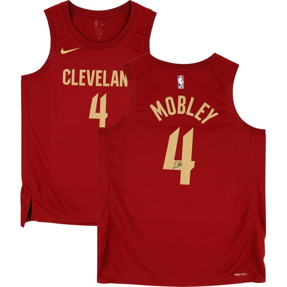 Evan Mobley Cleveland Cavaliers Autographed Red 2022-2023 Icon Swingman Jersey - Fanatics Authentic Certified