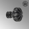 thumbnail image 4 of Kitchen Cabinet Knob Black Iron Mission 1.5" Dia Renovators Supply, 4 of 11