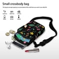 thumbnail image 7 of HELLHERO with Adjustable Strap Travel Crossbody Purse for Casual Use(Butterfly Floral), 7 of 7