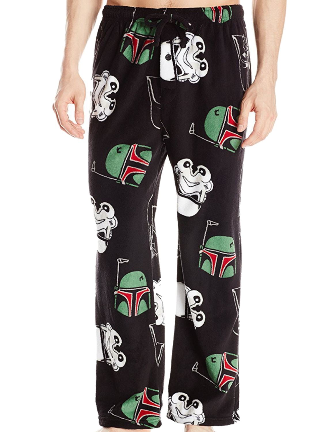 Star Wars Lounge Pajamas Pants Black Stormtrooper Mens Christmas Size Medium