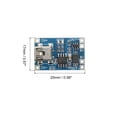 thumbnail image 2 of Unique Bargains TP4056 MINI USB 4.5-5.5V 1A 18650 Battery Charger Module Board Pack of 5, 2 of 5