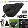 thumbnail image 2 of 3D Silicone Gel Bike Seat Cushion Cover, Soft Thickened Cycling Saddle Pad for Mountain Bikes, 2 of 5