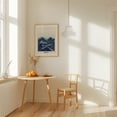 thumbnail image 4 of Japanese Wall Art Wabi Sabi Painting Ocean Wall Art Minimalist Print Navy Blue Japandi Art chinoiserie poster - Japan Painting Waves Ocean Seascape Nautical Unframed Wall Art Print 12 x 16 inches, 4 of 16