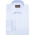 thumbnail image 1 of Camisa de vestir Tasso Elba Botones de Pata de gallo para hombre Azul 18 pulgadas 34-35 pulgadas, 1 of 1