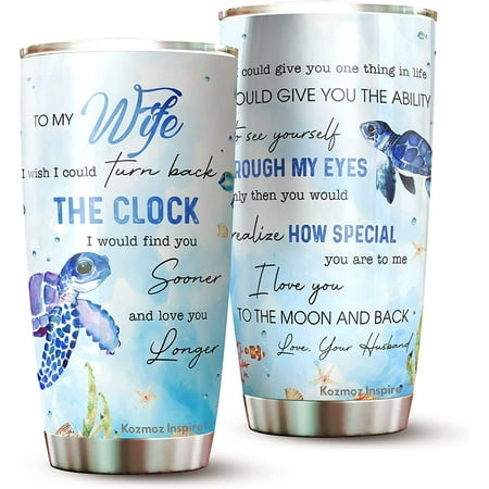 

Athenstics Anniversary for her Birthday gifts for wife best wife gift from husband wife christmas gifts for wife wife mothers day gifts from husband To My Wife Tumbler 20oz