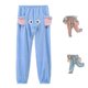thumbnail image 1 of Pantalones de pijama ZHAOCHENG Elefante para mujer y hombre XL Azul, 1 of 5