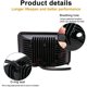 thumbnail image 4 of 2 uds., 4x6 pulgadas, 90w, bombillas Led, faros delanteros transparentes, reemplazo Rectangular, faros delanteros sellados, dontodent Kuyhfg Sin marca, 4 of 4