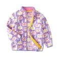 thumbnail image 2 of Hrsba Boys Girls Winter Outerwear Coats,Casual Jacket for Kids,Children's Fleece Jacket Stand Collar Boys And Girls KidsFleece Jacket,Purple,150, 2 of 3