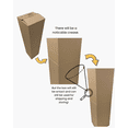 thumbnail image 3 of (2 Pack) 15x15x48 Size Shipping and Packing Box - Cardboard, 3 of 9