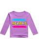 thumbnail image 1 of Camiseta de manga larga para niñas, ropa de primavera y otoño para niños, camisetas divertidas para niños, ropa para niñas pequeñas, trajes de 2 a 12 años, camiseta Kids3T Gao Jinjia LED, 1 of 2