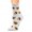 Beige, variant on Dyfzdhu Women Casual Print Cotton Pattern Lady Socks Tube Comfortable Socks