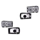thumbnail image 1 of Par de Faros Jetta 1985 A 1992 Volkswagen Manual P/Halog DEPO ., 1 of 4