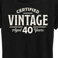 thumbnail image 3 of Instant Message - Certified Vintage 40 - Women's Short Sleeve Graphic T-Shirt, 3 of 6