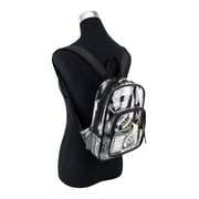 Eastsport Clear Daybreak Backpack, Black
