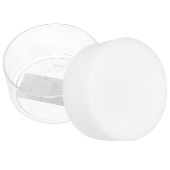 ibasenice 2Pcs White Cup Shape Sponge Moistener Plastic Fingertip Tool for Efficient Cash Counting