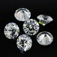 thumbnail image 2 of CERTIFIED 221 Pcs Synthetic Moissanite Diamonds Cut Round D CVD 1 MM LOT, 2 of 6