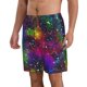 thumbnail image 2 of Balery Bright Universe Traje de Baño Estilo Hawaiano para Hombre, Shorts de Secado Rápido con Bolsillos-Small, 2 of 6
