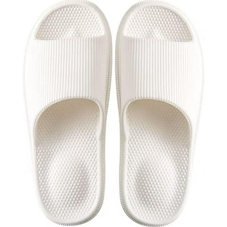 

Cloud Slippers for Women and Men Pillow Slippers Thicken Sole Cloud Cushion Slides Super Comfy Soft Foam Slides Non Slip Shower Bathroom Slides Sandals Unisex