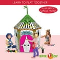 thumbnail image 4 of My Circus Coloring Paper Playhouse For Kids - Foldable For Easy Storage, 4 of 6