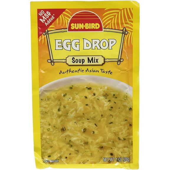 Pack of 24, Sunbird Egg Drop Soup Mix, 1 oz