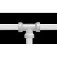 thumbnail image 3 of Plumb Pak Insta-Plumb 48QLK PVC Coupling Tee 1 , Push Fit, White, 3 of 7
