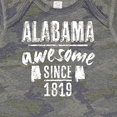 thumbnail image 4 of Inktastic Alabama Awesome Since 1819 Boys or Girls Baby Bodysuit, 4 of 5