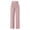 Pink, variant on Sngxgn Womens Casual Pants Straight Solid Elastic Pants Long Drawstring Women Waist Casual Pants Pants(Khaki,L)