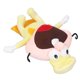 thumbnail image 5 of Juguete de peluche de pizza suave juego de peluche de pizza abrazo color brillante decorativo portátil lindo para niños para cumpleaños ANGGREK Otros, 5 of 8