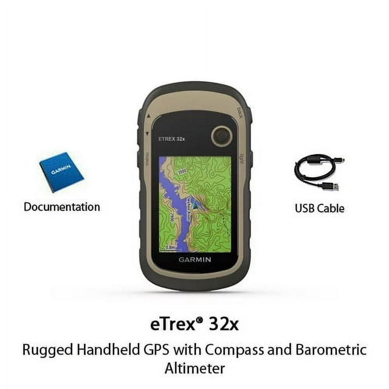 Garmin 010-02257-00 eTrex 32x Waterproof Handheld GPS Navigator - Wireless  