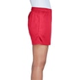 thumbnail image 3 of LIFEGUARD Officially Licensed Womens Active Running Performance Shorts Moisture Wicking (Red, L), 3 of 5