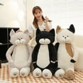 thumbnail image 1 of Soft Long Cat Pillow Plush Kawaii Body Pillow Cute Stuffed Animals Anime Plush Toys Nap Pillow Bed Sleep Pillow Toy Gift Girls zhangmengya LED, 1 of 2