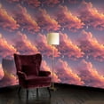 thumbnail image 2 of Boho Peel and Stick Wallpaper Enchanting Sky Glowing Sun Crescent Moon Radiant Hues Wall Mural 23.6in x 9.8ft Self Adhesive Removable Wall Paper Contact Paper for Nursery Bedroom Cabinets, 2 of 8