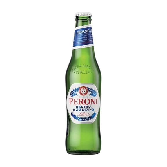 Cerveza artesanal Peroni nastro azzurro 330 ml