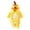 /c56Yellow65, variant on CUZIBR Halloween Boy Girl Fuzzy Chick Onesie Animal Romper Jumpsuit Hooded Zip Up Long Sleeve Soft Cosplay Party Clothes,Yellow,1-3 Months