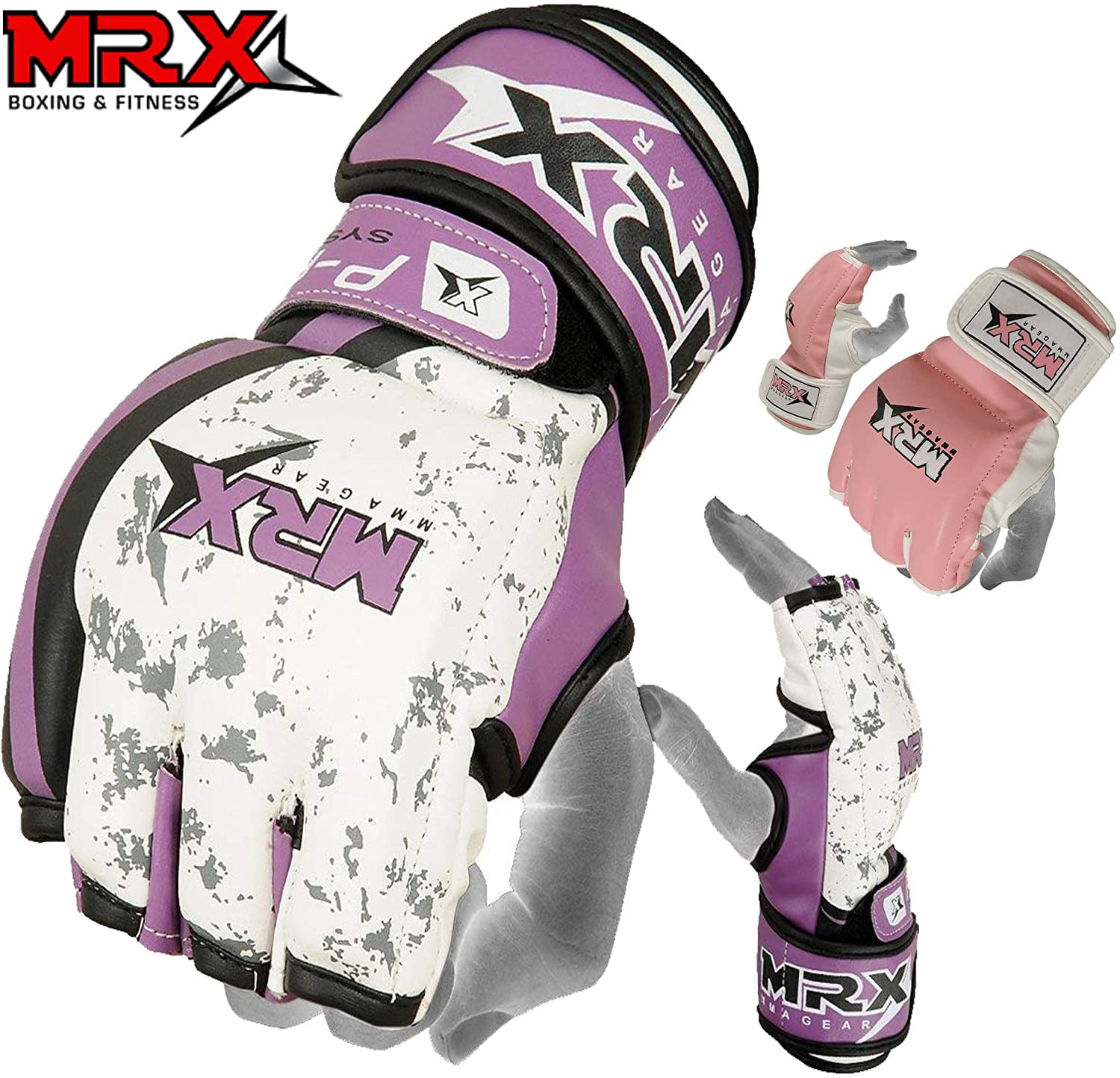 MMA Ladies Grappling Training Gloves Cage Women Fighting Boxing